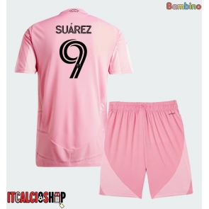Inter Miami Luis Suarez #9 Prima Maglia Bambino 2026-27 Manica Corta (+ Pantaloni corti)